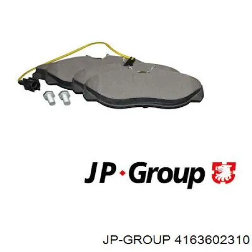 Гальмівні колодки JP Group 4163602310 ціна, від 17.74 USD