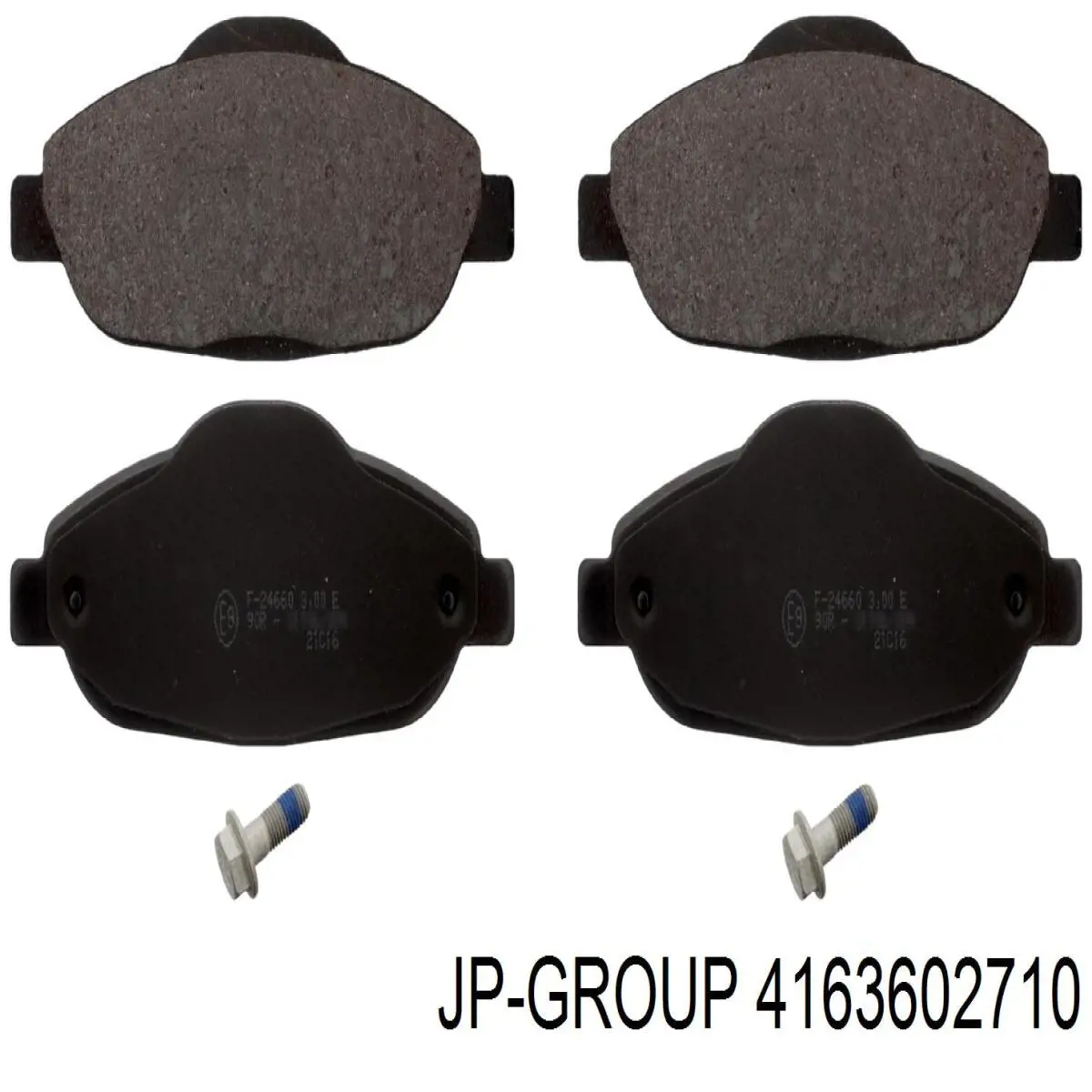 Гальмівні колодки JP Group 4163602710 ціна, від 13.15 USD