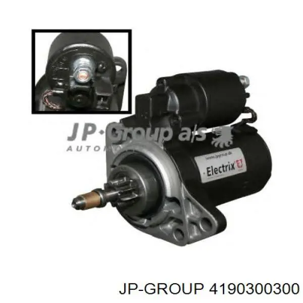 Стартер автомобільний JP Group 4190300300