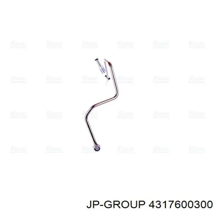 Трубка/шланг подачі масла до турбіни JP Group 4317600300 ціна, від 22.58 USD