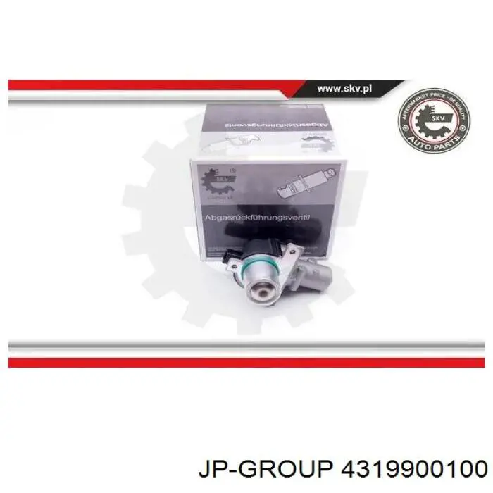 Клапан ЄГР 4319900100 JP Group