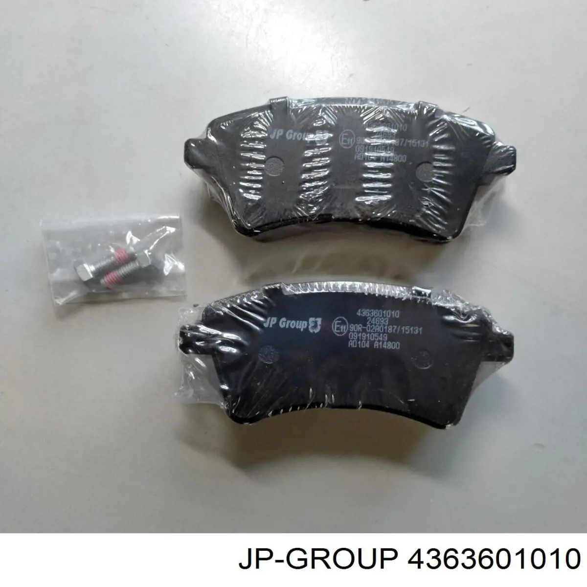 Гальмівні колодки JP Group 4363601010 ціна, від 16.04 USD