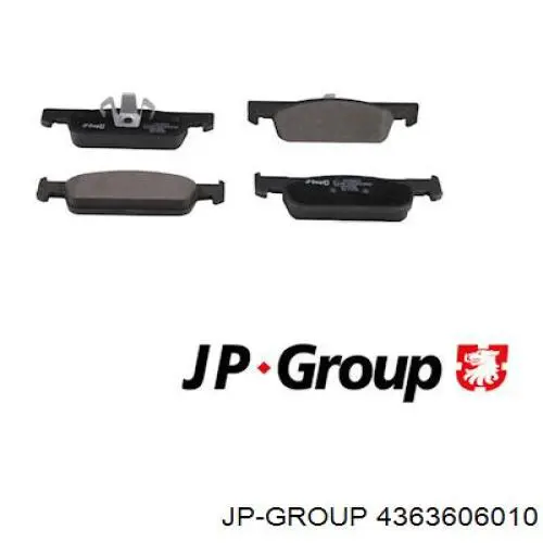 Купити 4363606010 JP Group Колодки гальмівні передні, дискові