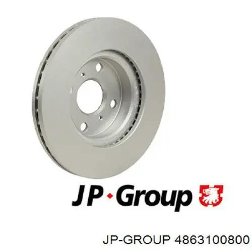4863100800 JP Group диск гальмівний передній