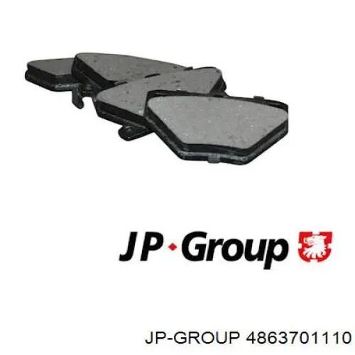 Купити 4863701110 JP Group Задні колодки