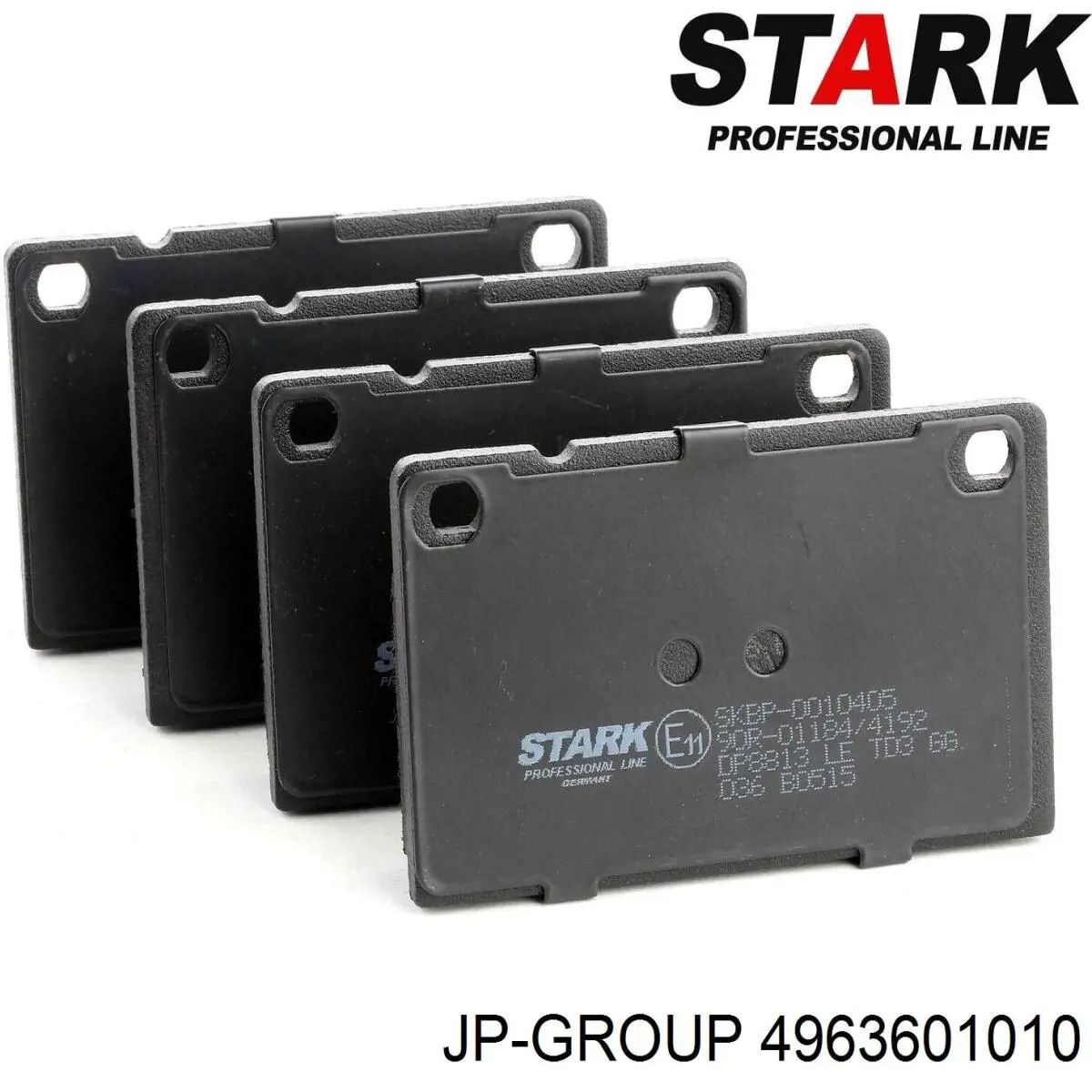Тормозні колодки JP Group 4963601010