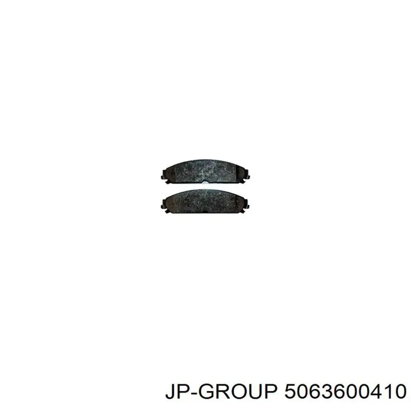 Гальмівні колодки JP Group 5063600410 ціна, від 20.19 USD