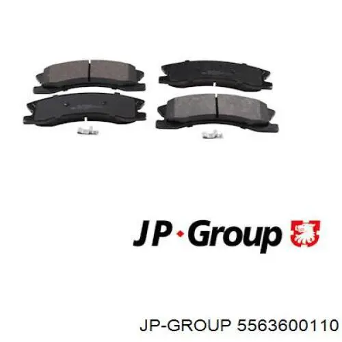 5563600110 JP Group Передні гальмівні колодки