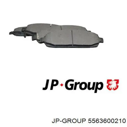 5563600210 JP Group Передні гальмівні колодки