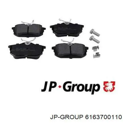 Купити 6163700110 JP Group Задні колодки