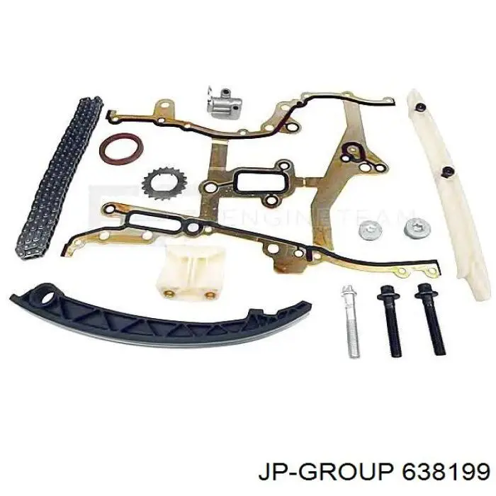 Купити 638199 JP Group Сальник коленвала передній