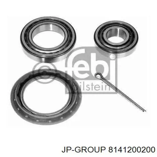 Купити 8141200200 JP Group Підшипник маточини задньої, внутрішній