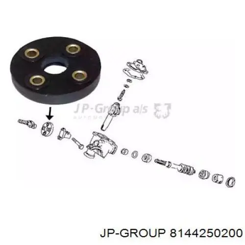Муфта рульового кардана JP Group 8144250200 ціна, від 11.40 USD