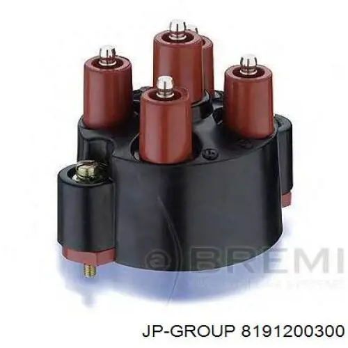 Кришка розподільника запалювання/трамблера JP Group 8191200300 ціна, від 4.68 USD