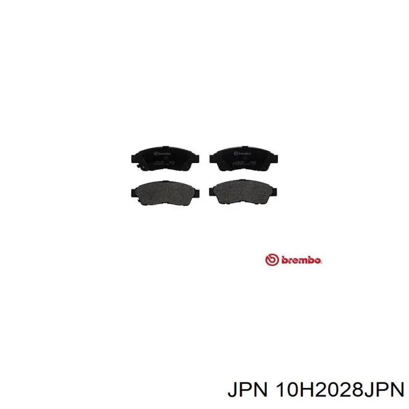 Тормозні колодки JPN 10H2028JPN