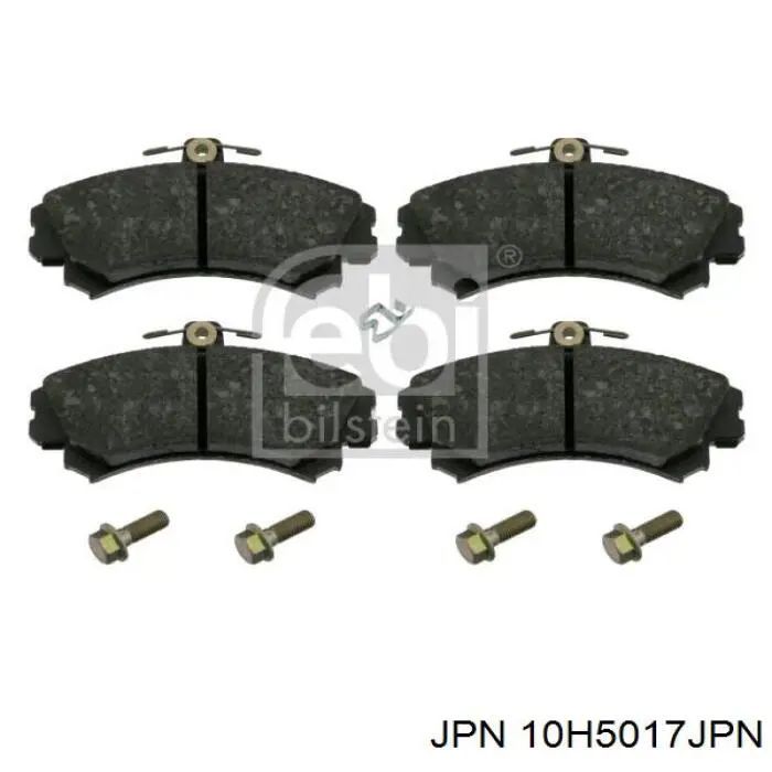 Гальмівні колодки JPN 10H5017JPN ціна, від 17.38 USD