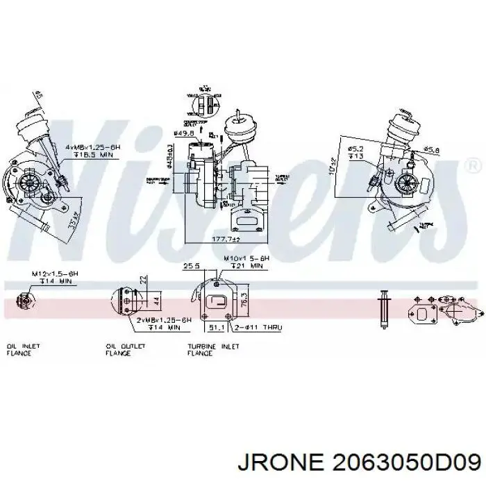 Модуль керування турбіною Jrone 2063050D09 ціна, від 71.43 USD