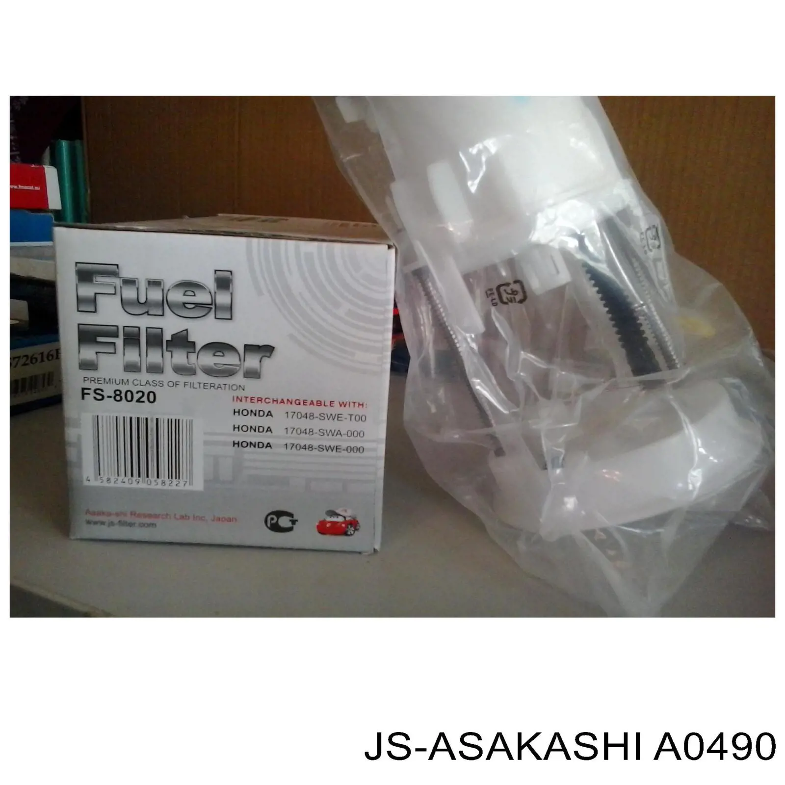 Елемент повітряного фільтра JS Asakashi A0490 ціна, від 17.85 USD