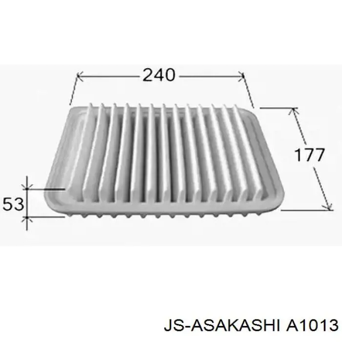 A1013 JS Asakashi Повітряний фільтр двигуна