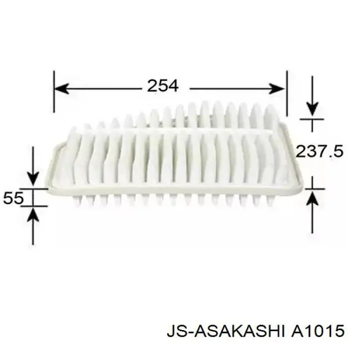 Фільтр повітряний A1015 JS Asakashi