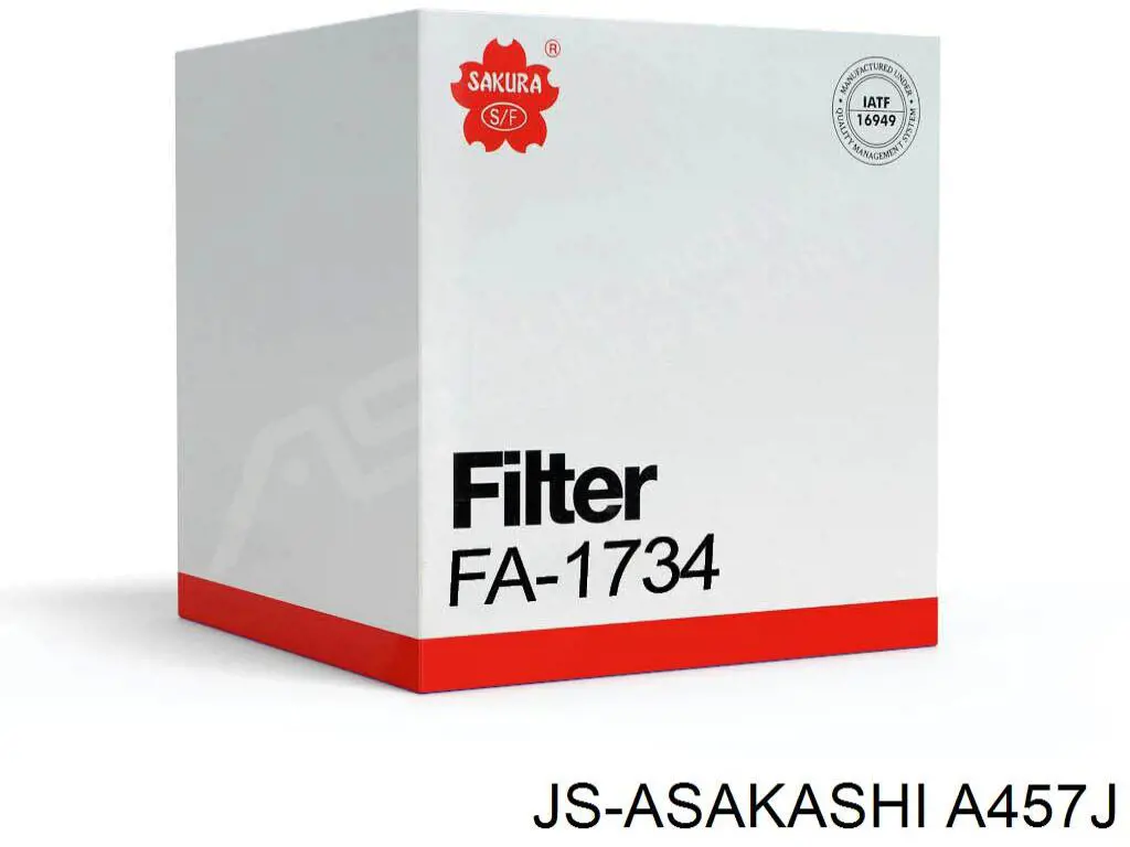 Елемент повітряного фільтра JS Asakashi A457J ціна, від 4.68 USD