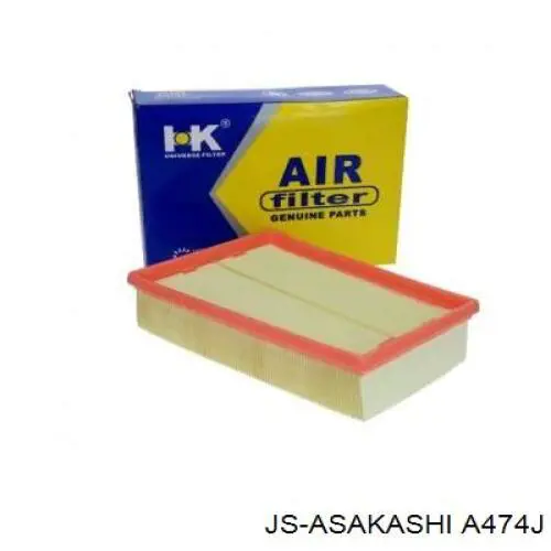 A474J JS Asakashi Повітряний фільтр двигуна