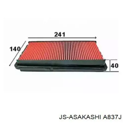 Купити A837J JS Asakashi Автомобільний фільтр повітря