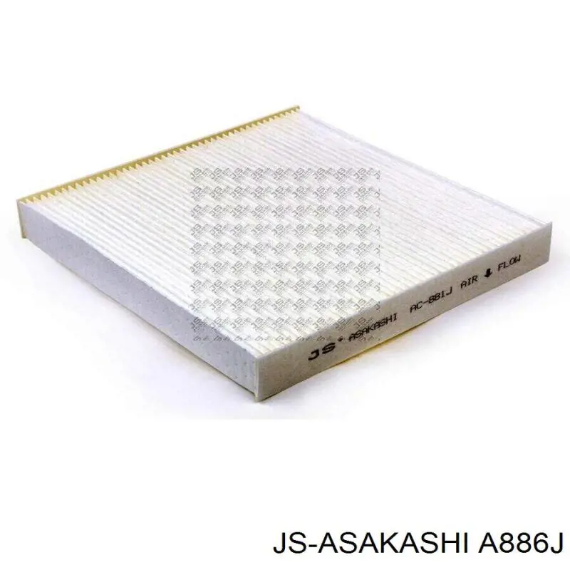 Елемент повітряного фільтра JS Asakashi A886J ціна, від 6.11 USD