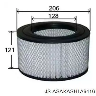 A9416 JS Asakashi фільтр повітряний