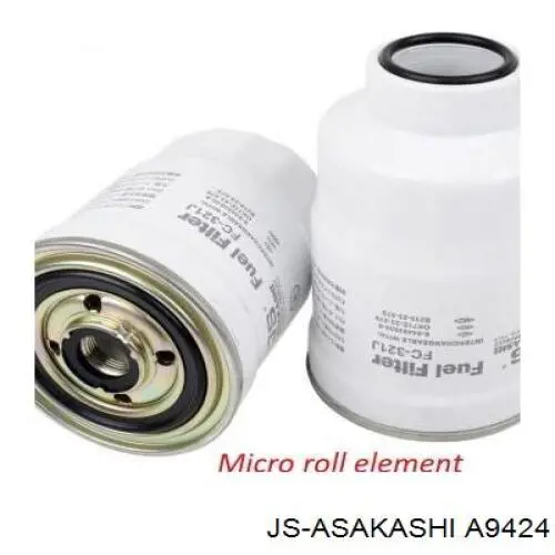 Елемент повітряного фільтра JS Asakashi A9424 ціна, від 6.92 USD