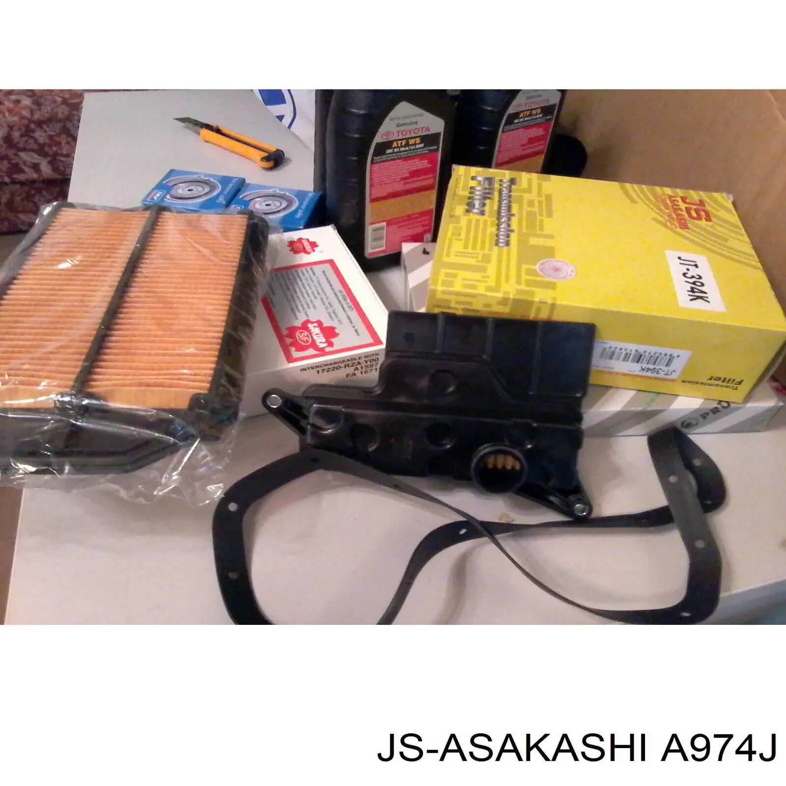 Купити A974J JS Asakashi Автомобільний фільтр повітря