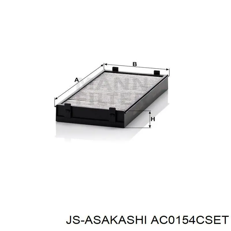 Фільтр салону AC0154CSET JS Asakashi