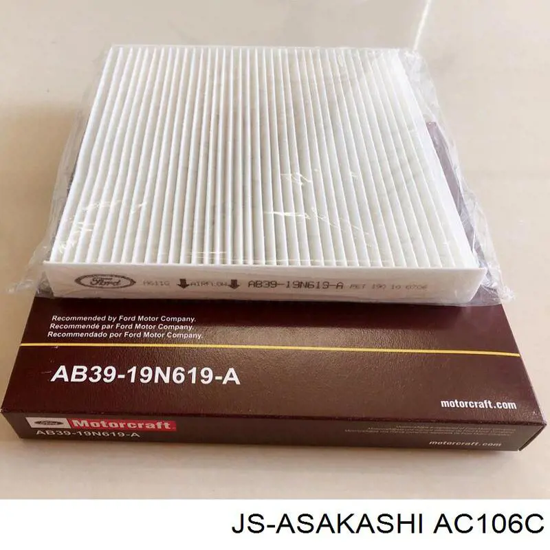 Фільтр повітряний обігрівача JS Asakashi AC106C ціна, від 6.38 USD