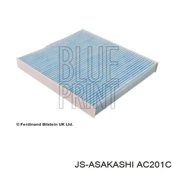 Купити AC201C JS Asakashi Фільтр салону вугільний