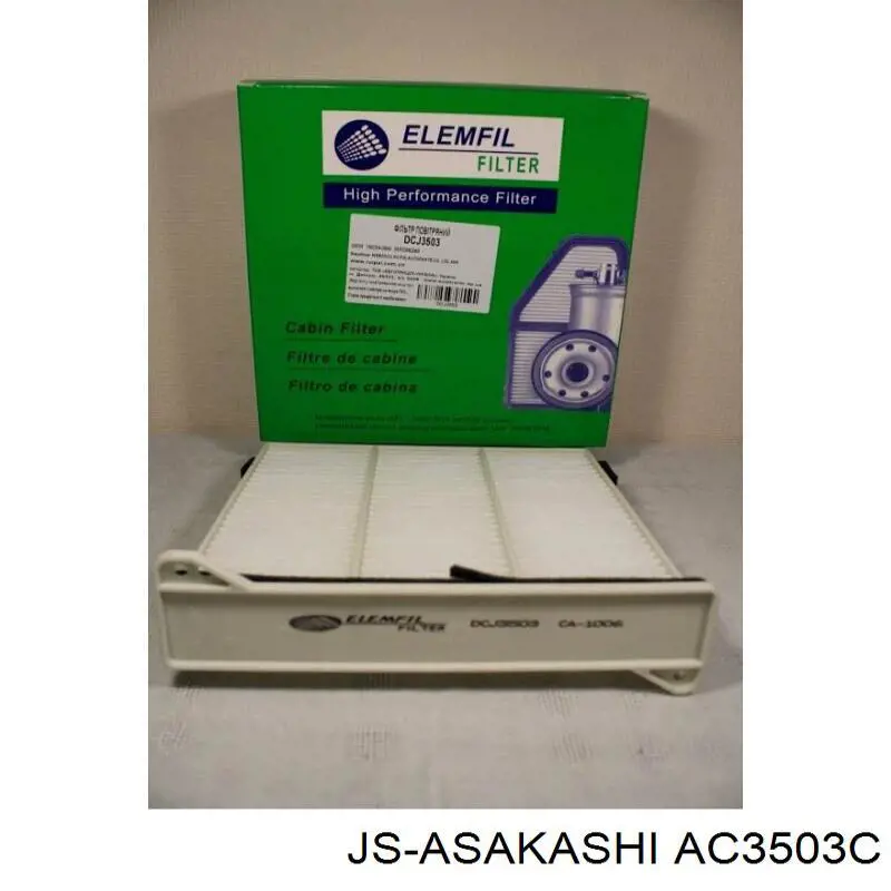 AC3503C JS Asakashi Внутрішньосалонний фільтр