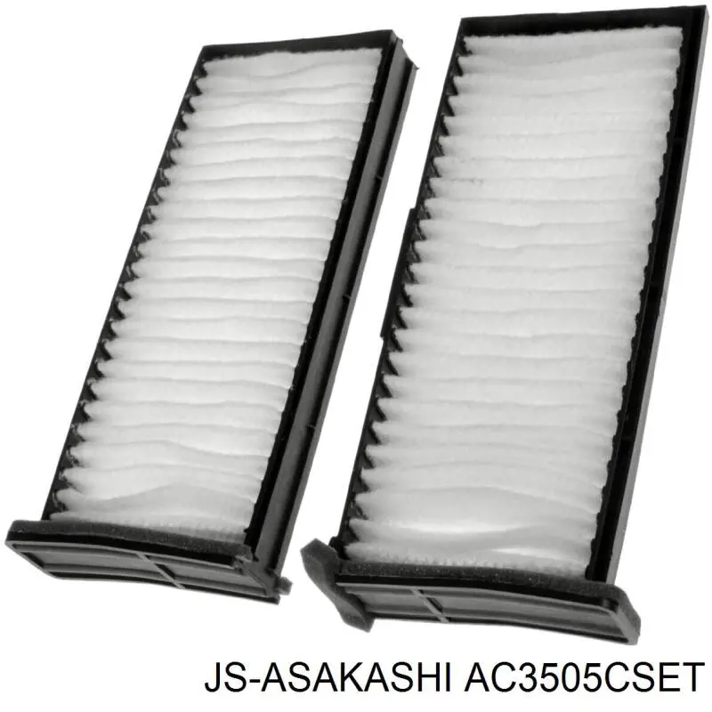 Купити AC3505CSET JS Asakashi Фільтр салону вугільний