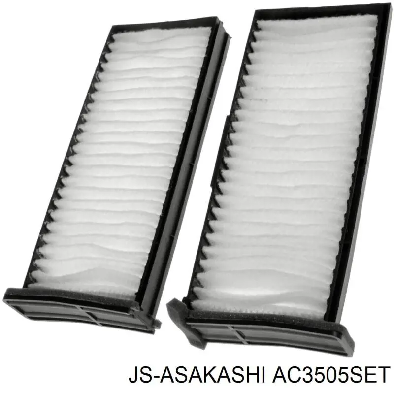 Купити AC3505SET JS Asakashi Фільтр салону вугільний