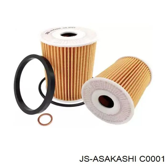 Фільтр масляний JS Asakashi C0001