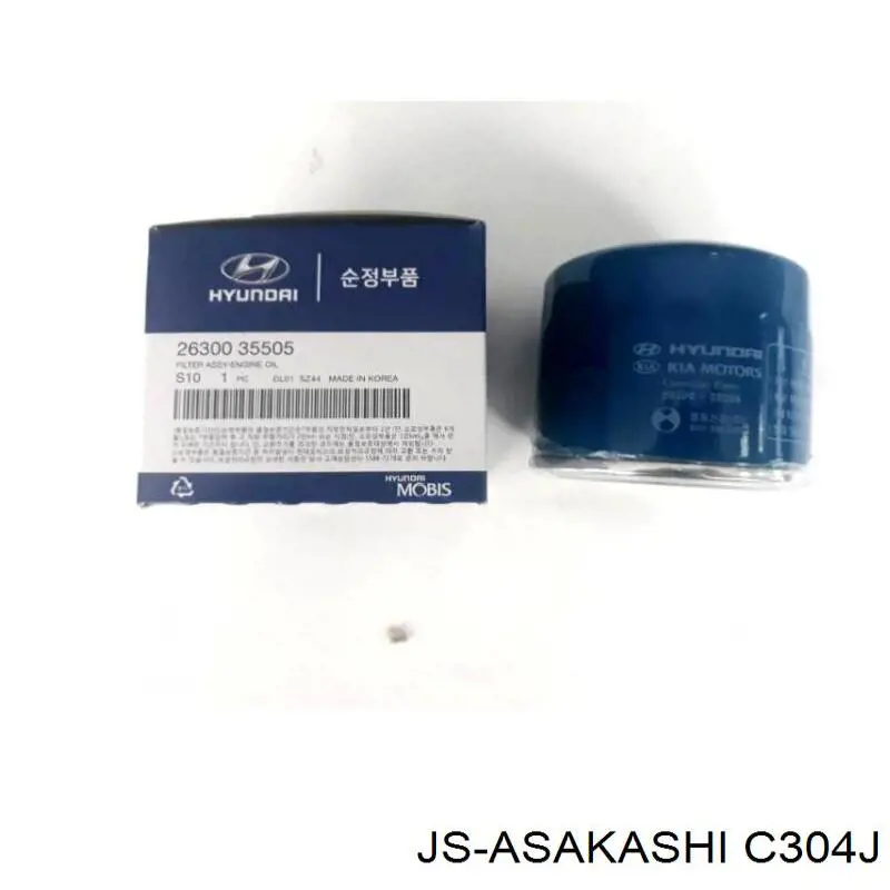 Купити C304J JS Asakashi Фільтр очищення масла відцентровий