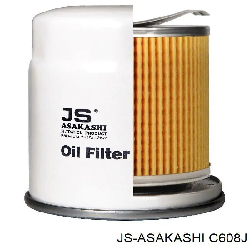 Масляний фільтр двигуна JS Asakashi C608J ціна, від 16.56 USD