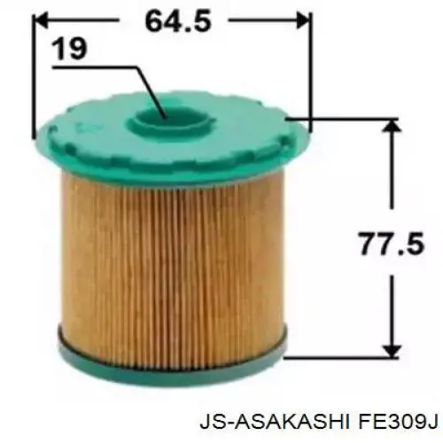 Паливний фільтр FE309J JS Asakashi