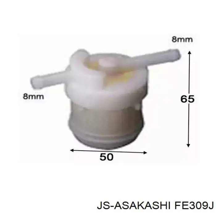 Фільтр тонкого очищення палива JS Asakashi FE309J ціна, від 6.93 USD