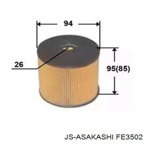 Фільтр тонкого очищення палива JS Asakashi FE3502 ціна, від 7.67 USD