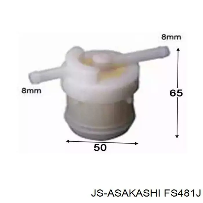 Купити FS481J JS Asakashi Фільтр-відстійник палива грубої очистки