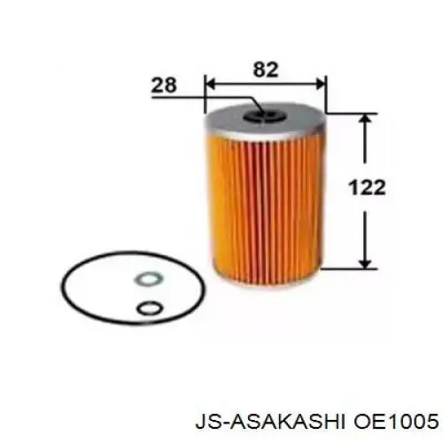 Фільтр масляний OE1005 JS Asakashi