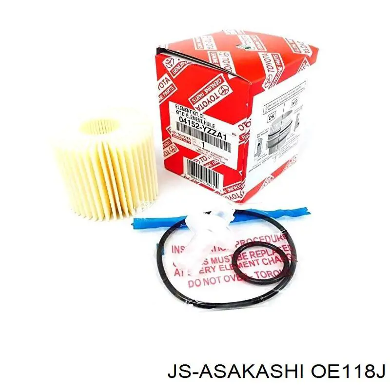 Масляний фільтр OE118J JS Asakashi