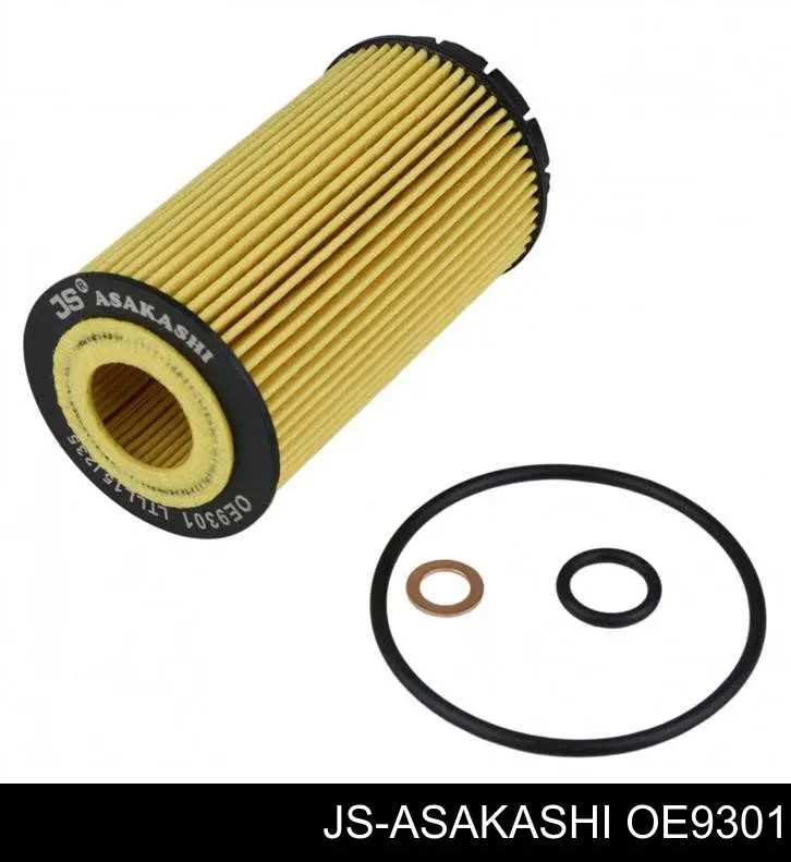 Масляний фільтр двигуна JS Asakashi OE9301 ціна, від 3.86 USD