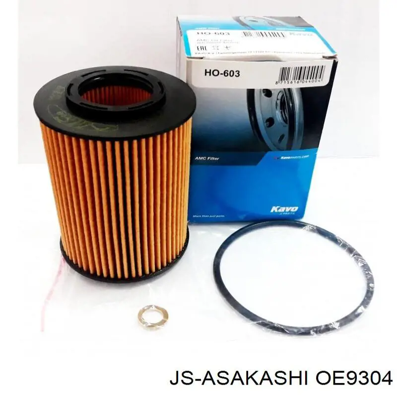 Масляний фільтр двигуна JS Asakashi OE9304 ціна, від 6.46 USD