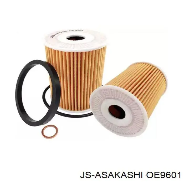 Масляний фільтр двигуна JS Asakashi OE9601 ціна, від 4.54 USD