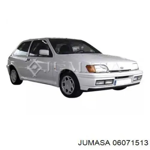 Купити Рамка радіатора Ford Fiesta Mk3 GFJ